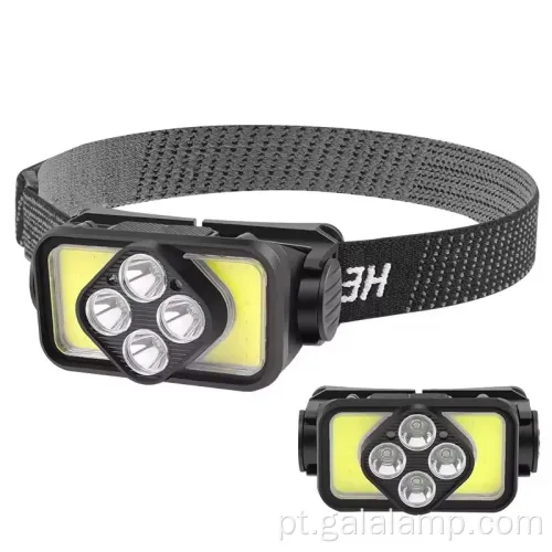 Feedma de LED de carregamento rápido para acampar e fazer caminhadas